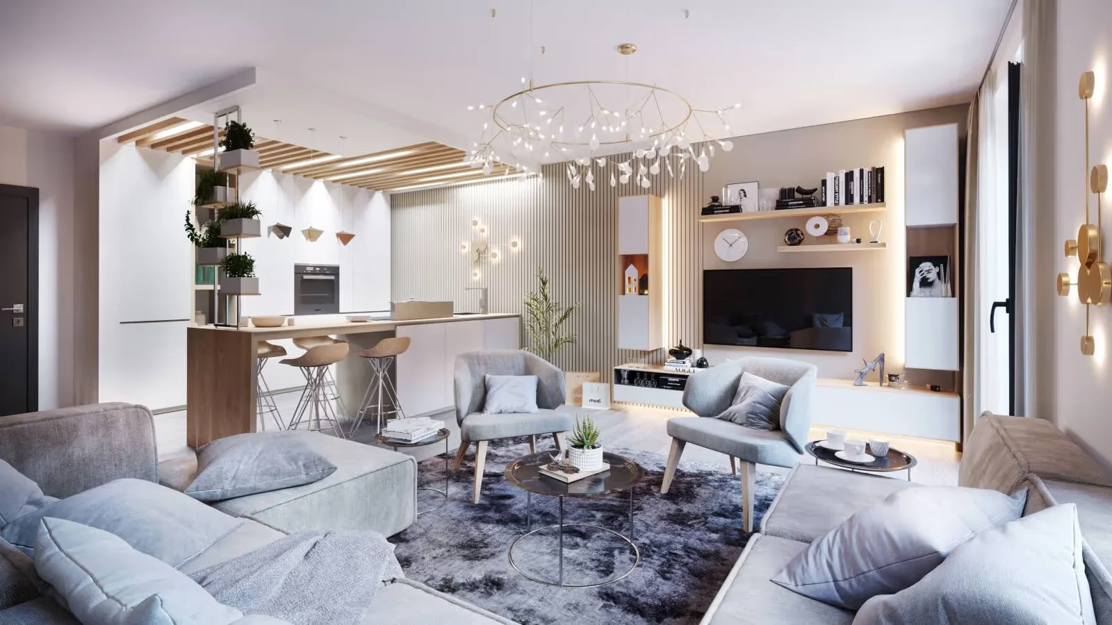 Vizualizace projektu Resort Antico