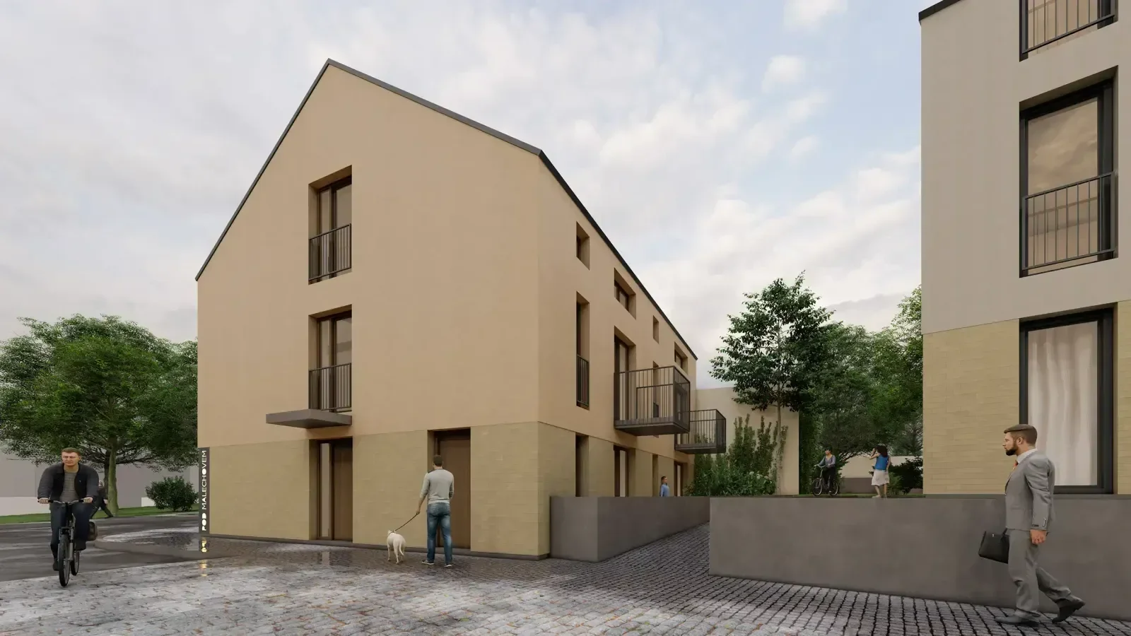 Vizualizace projektu Pod Malechovem