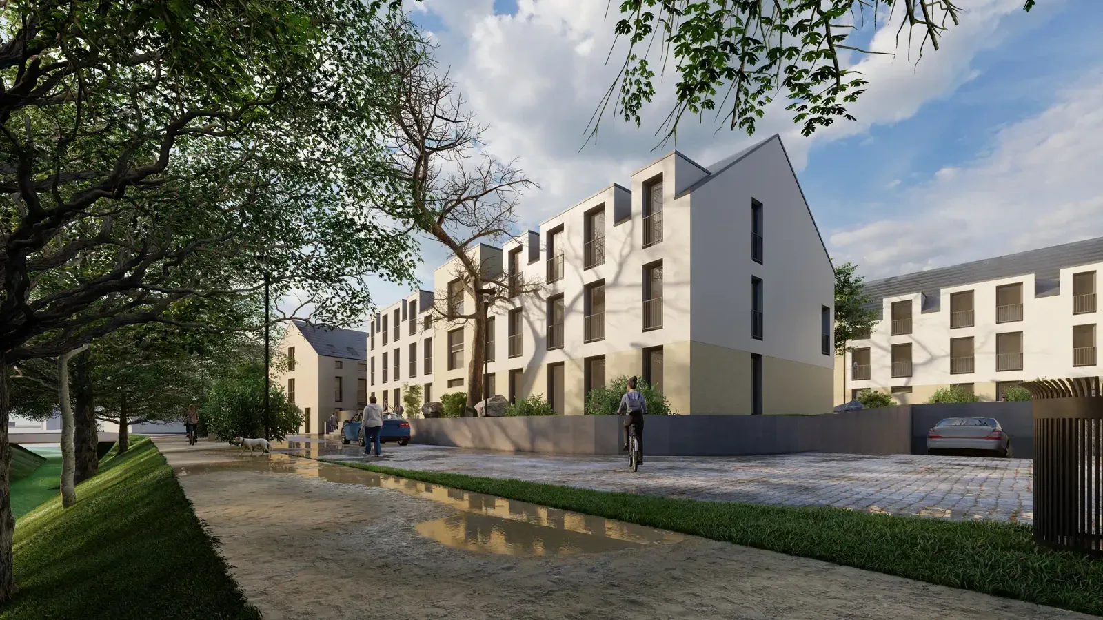 Vizualizace projektu Pod Malechovem
