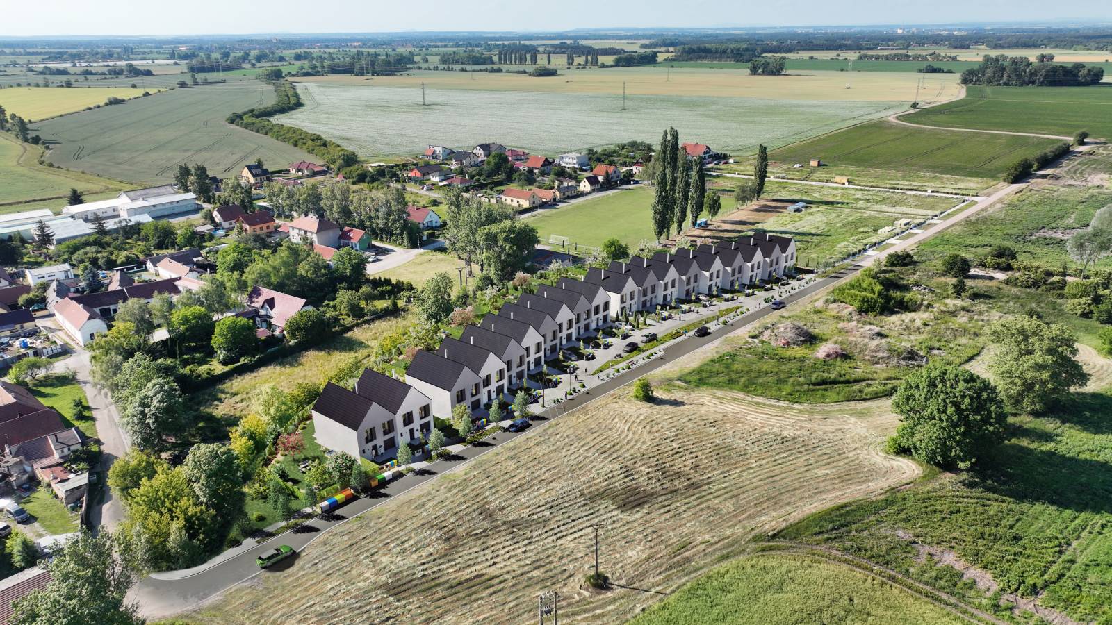 Vizualizace projektu Resort za Hřištěm